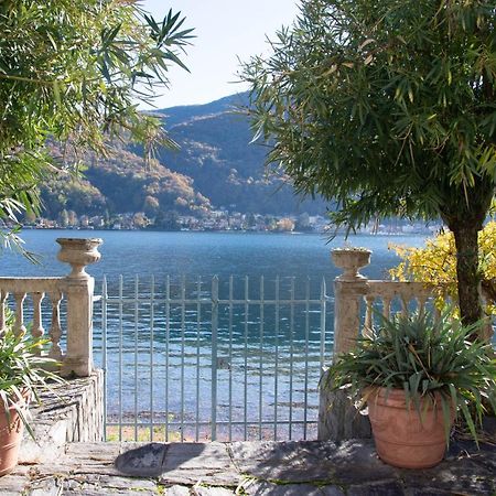 Residence Ville Lago Lugano Porto Ceresio Eksteriør bilde