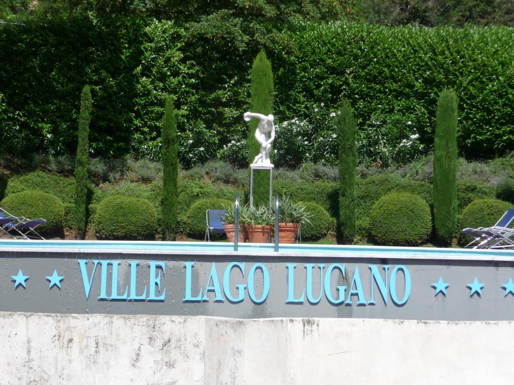 Residence Ville Lago Lugano Porto Ceresio Eksteriør bilde