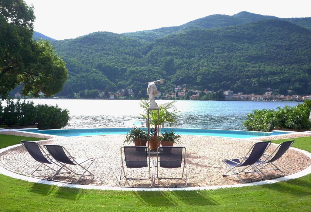 Residence Ville Lago Lugano Porto Ceresio Eksteriør bilde