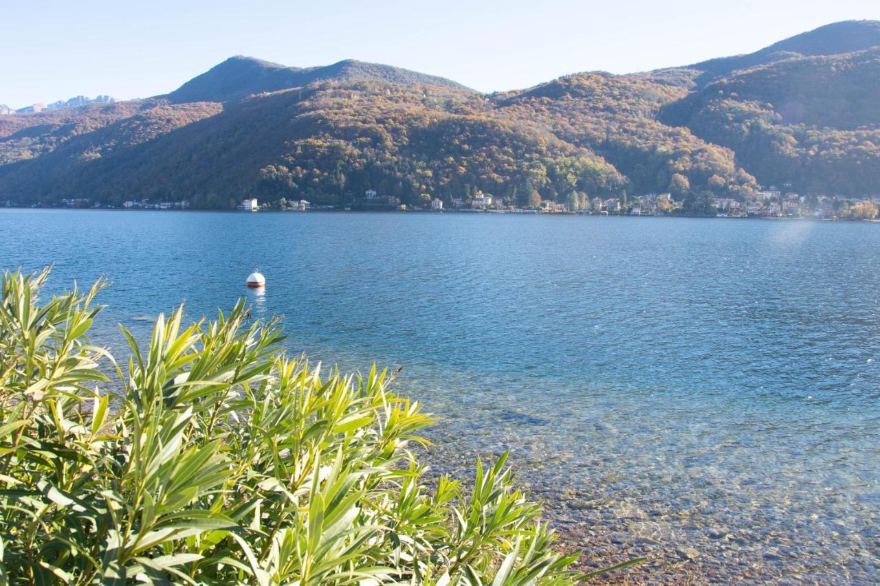 Residence Ville Lago Lugano Porto Ceresio Eksteriør bilde