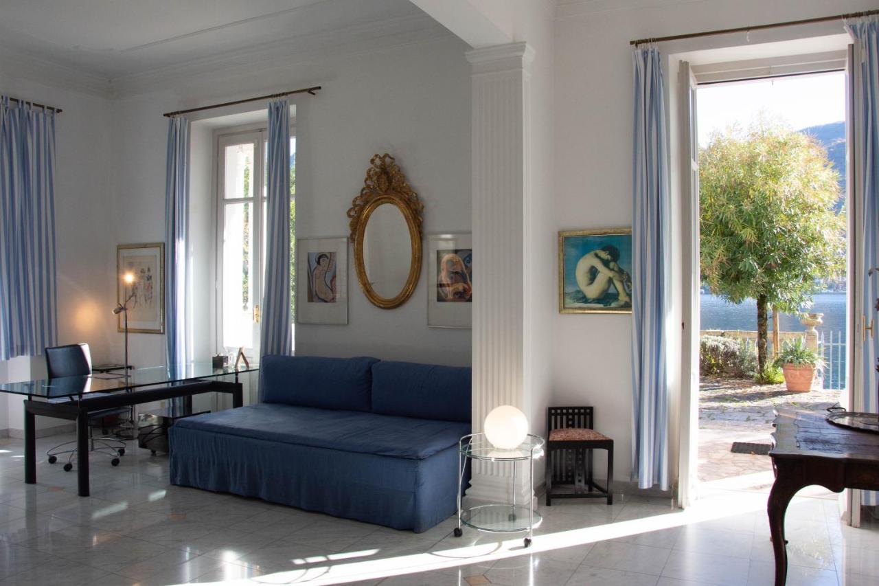 Residence Ville Lago Lugano Porto Ceresio Eksteriør bilde